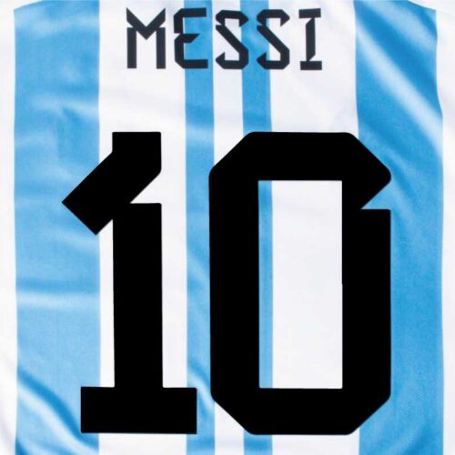 Argentina : Messi 10