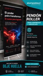 Pendón tipo Roller 80x200 cm - Imagen 2